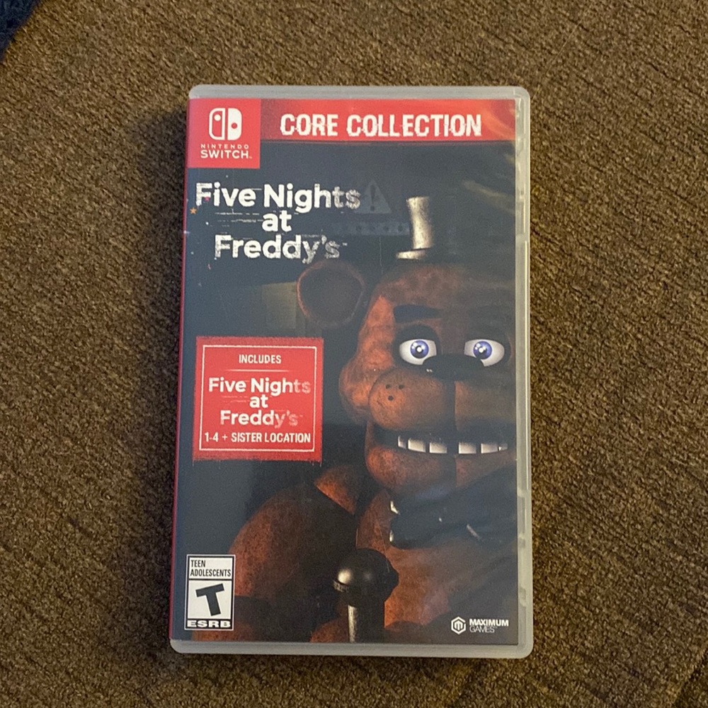 Nintendo switch five nights at Freddy’s game